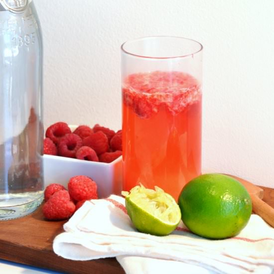 Raspberry Lime Fizzer