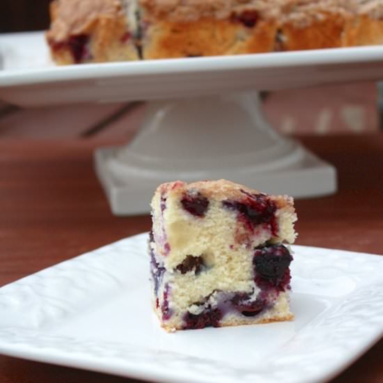 Blueberry Buckle Coffee Cake