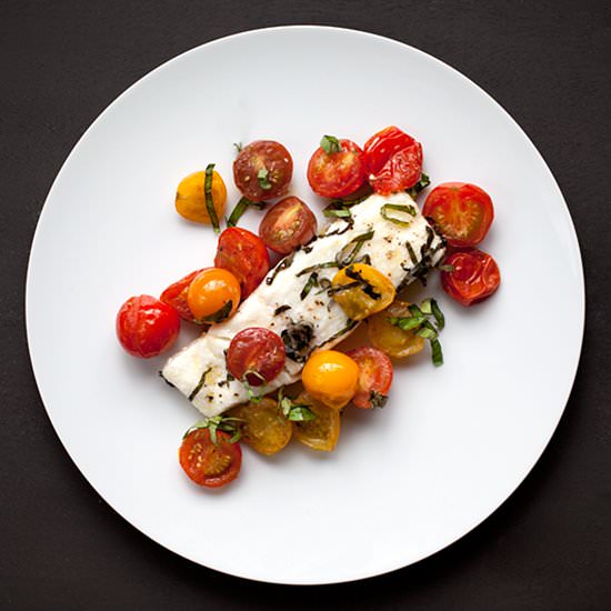 Oven-Roasted Halibut