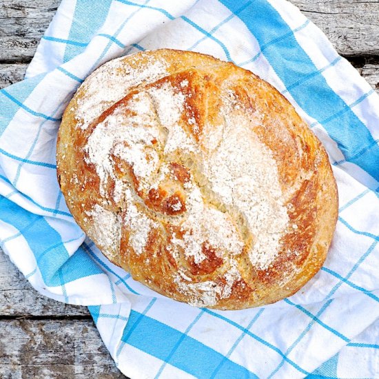 No-knead bread