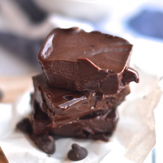 Healthy Chocolate PB Fudge