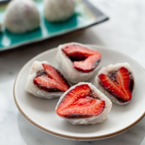 Strawberry Mochi