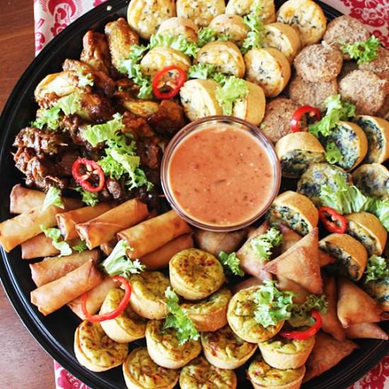 Mixed Savory Snack Platter