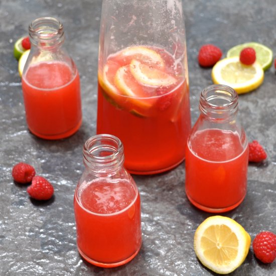 Raspberry Lime Lemonade