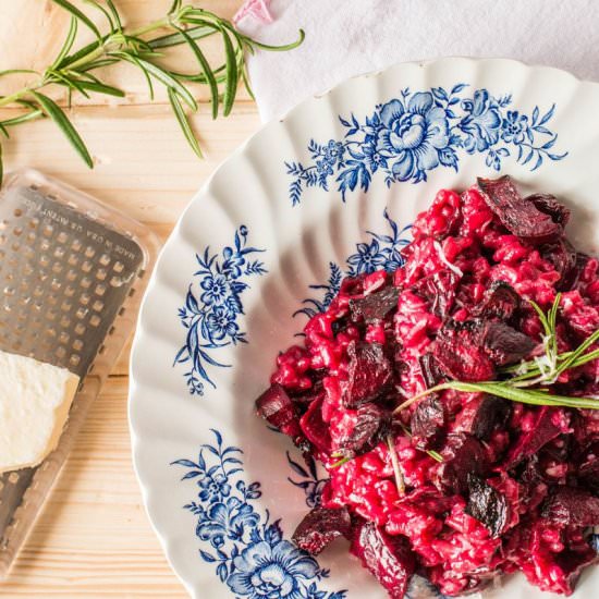 Roasted Beet Risotto