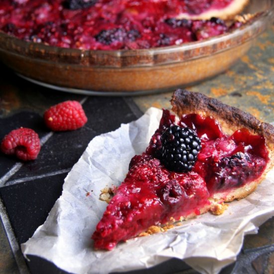 Blackberry Raspberry Tart