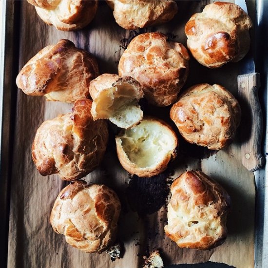 Fist Sized Profiteroles