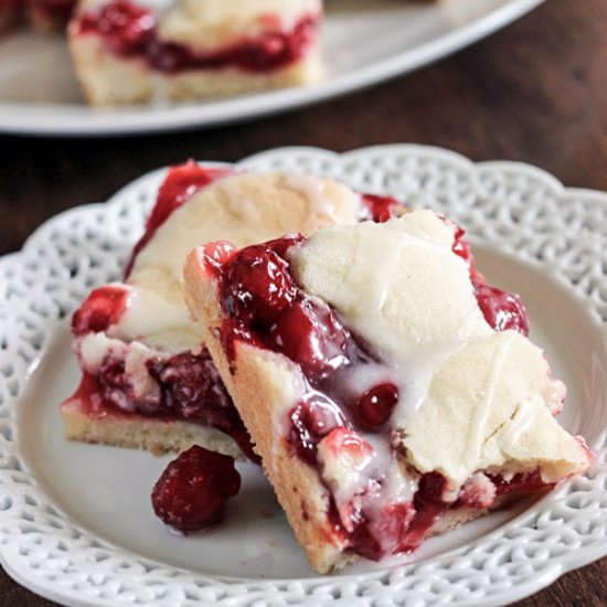 Simple and Sweet Cherry Pie Bars