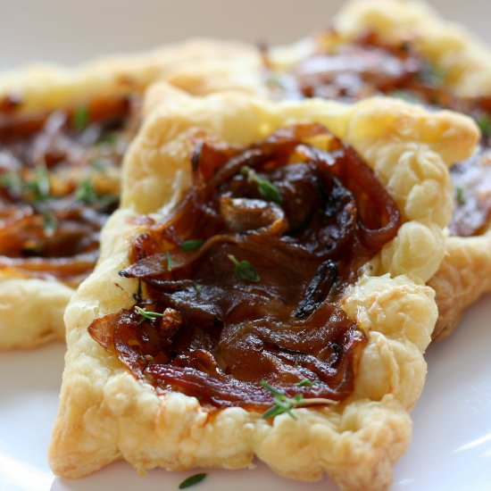 French Onion Tarts