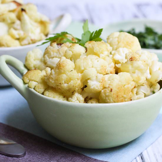 Oven Roasted Cauliflower