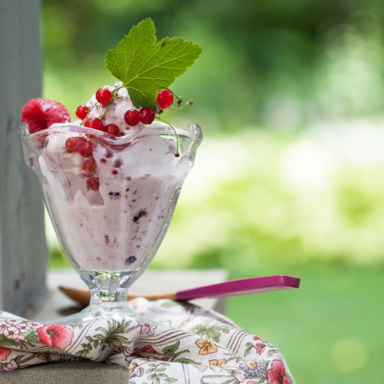 Garden Berry Ice Cream