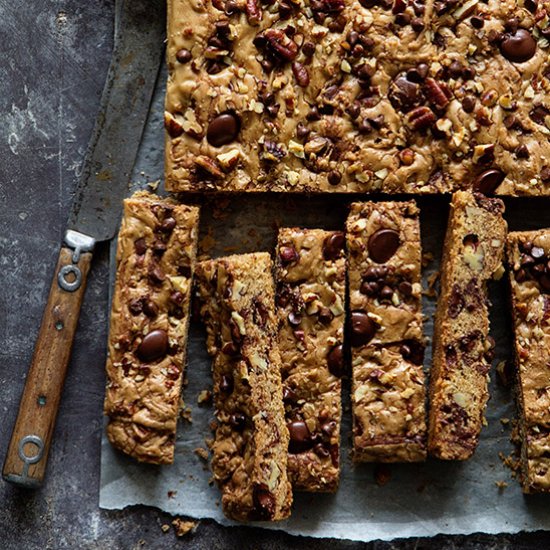 Pecan Blondie Dunkers