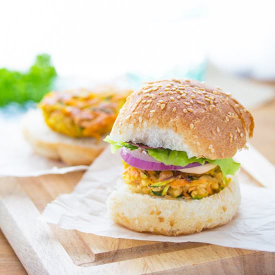 Moroccan Chickpea Sliders