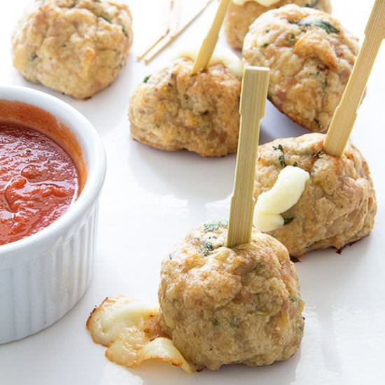 Chicken Parmesan Meatballs