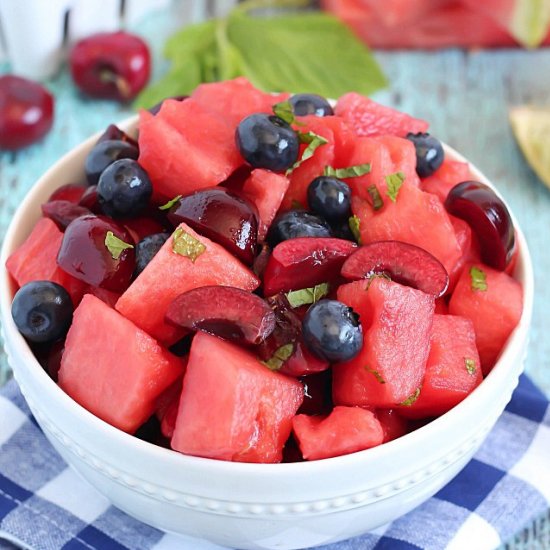 Watermelon Fruit Salad