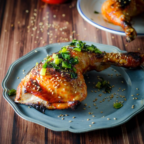 Sriracha honey lime chicken