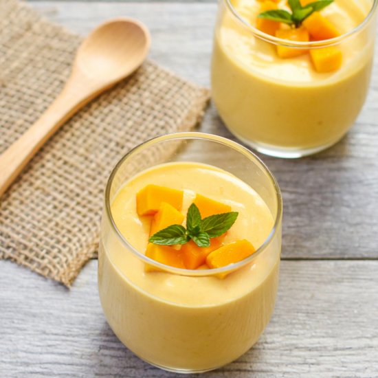 Mango Mousse Cups