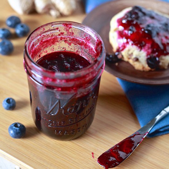 Blueberry Ginger Jam