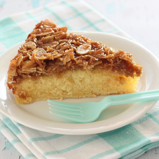 Caramel Almond & Coconut Sponge