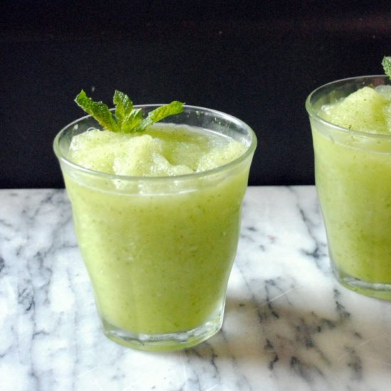 Mint Lemonade Slushies