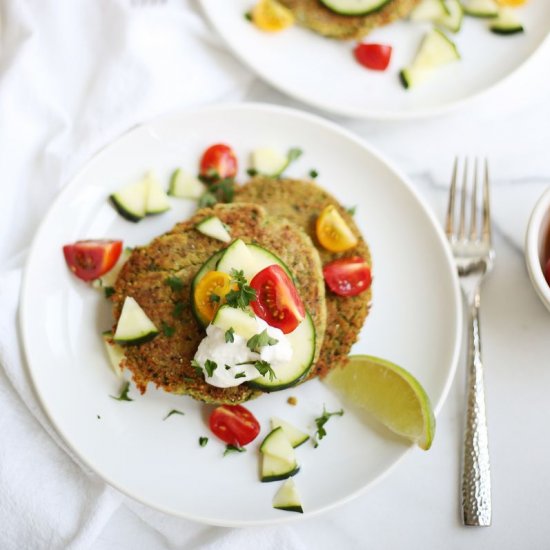 Baked Quinoa Falafel