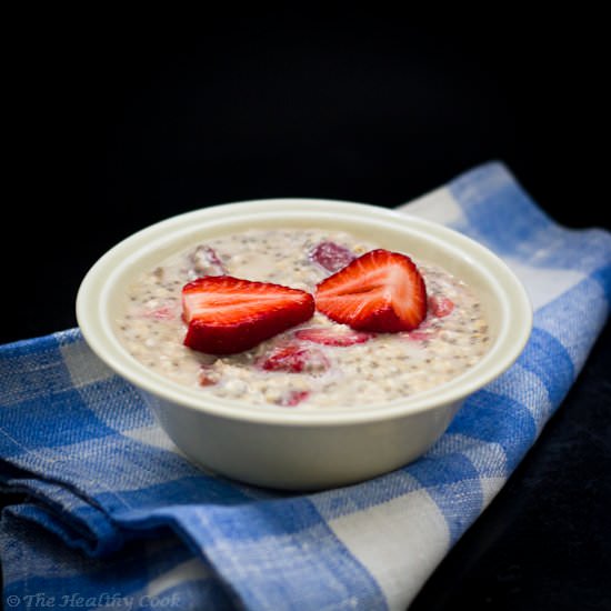 Overnight Oats with Chia Seeds