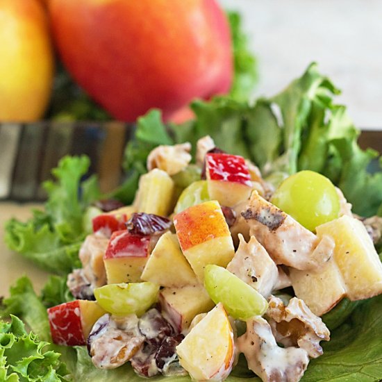 Healthy Chicken Waldorf Salad