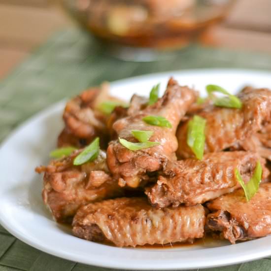 Soy Sauce Chicken Wings