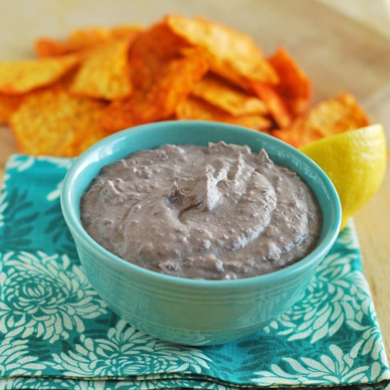 Spicy Black Bean Hummus