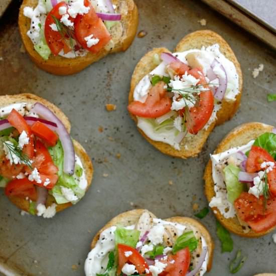 Greek Crostini