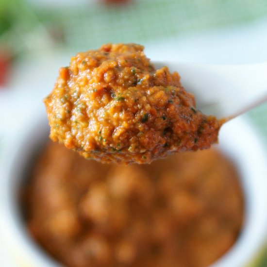 Sun-Dried Tomato Pesto