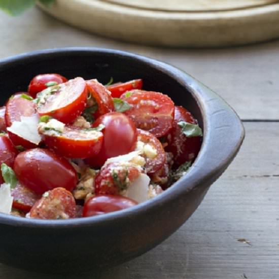 Cherry Tomato and Chorizo Salad