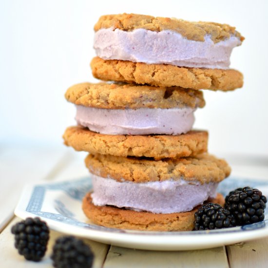 PB&J Ice Cream Sandwich