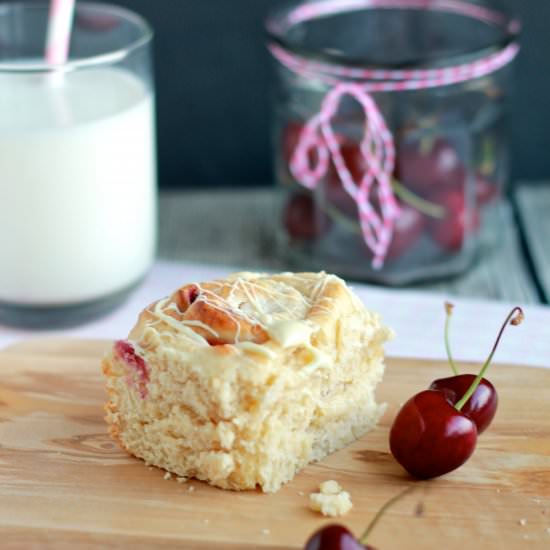 Cherry Ricotta Buns