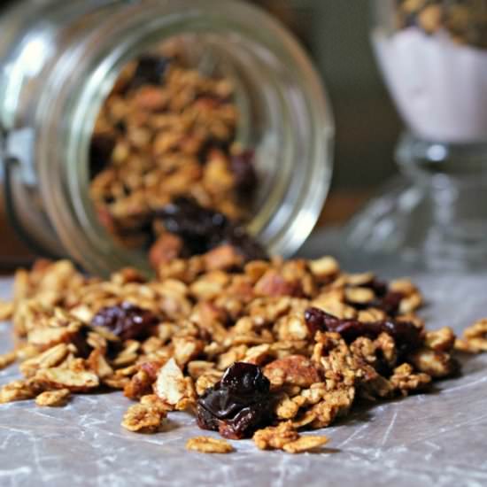 Almond Cherry Granola