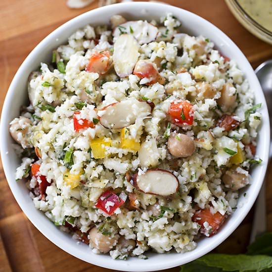 Cauliflower “Couscous” Salad