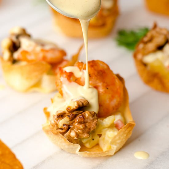 Walnut Shrimp Cup