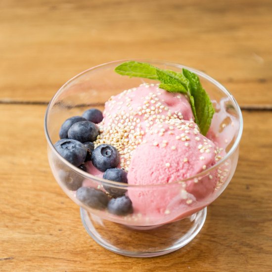 2-Ingredient Frozen Yogurt