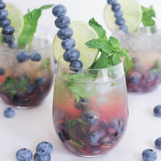 Blueberry Mojito Royale