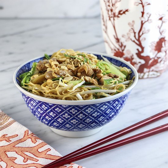 Addictive Chicken Sesame Noodles