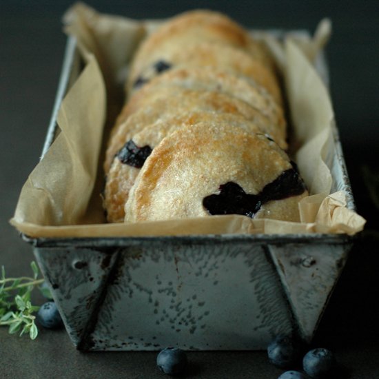 Blueberry & Lemon Thyme Hand Pies