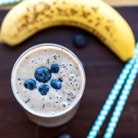 Banana Blueberry Smoothie