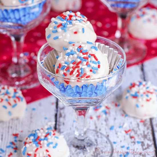 Spiked Lemon Oreo Truffles