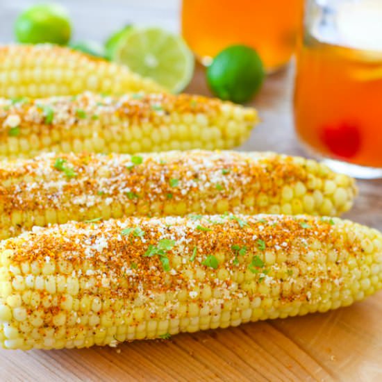 Mexican Style Grilled Corn