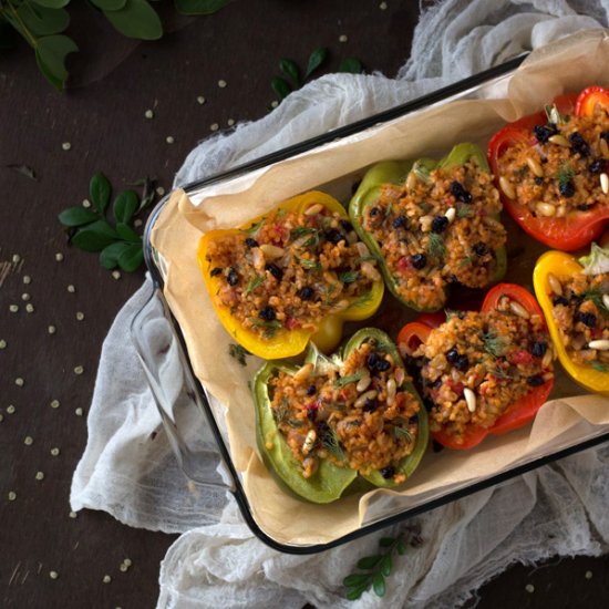 Middle Eastern Stuffed Peppers