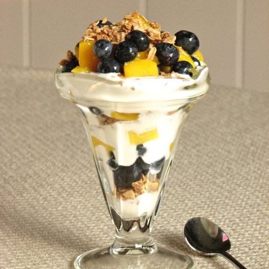 Blueberry Mango Parfait