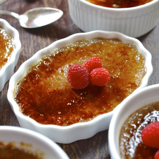 Chocolate Hazelnut Crème Brûlée