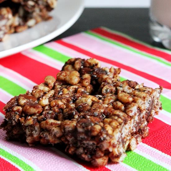 Nutty Rice Krispie Treats