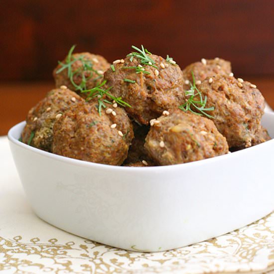 Tandoori Lamb Meatballs