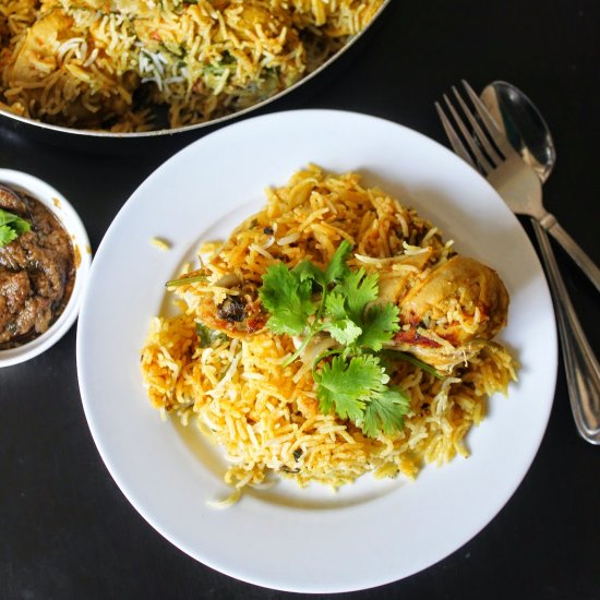 Ambur Chicken Dum Biriyani